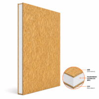 PANEL SIP 100MM OSB PAIS 11,1 MM/EPS 78 MM D=15 KG/M3 LINEA ECONOMICA