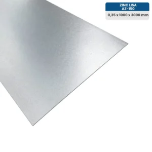 PLANCHA ZINCALUM 0.35X1000X3.00M LISA